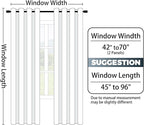 Yakamok 100% Blackout Curtains 84 Inch Length 2 Layers,Navy Blue Curtains for Bedroom Ombre Room Darkening Grommet Gradient Drapes, Light Blocking Thermal Insulated Window Curtains for Living Room