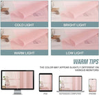 Blush Pink Sheer Curtains 84 Inches Long 2 Panels, Elegant Airy Transparent Light Filtering Window Curtains, Window Drapes for Living Room Bedroom, Top Dual Rod Pocket Design, 2x42Wx84L Inches