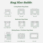 Area Rug 10x14 Washable Rug, Vintage Boho Medallion Rugs Non-Slip Soft Low Pile Large Distressed Rug Indoor Retro Carpet for Living Room Bedroom Dining Room Home Office (SageGreen, 10'x14')