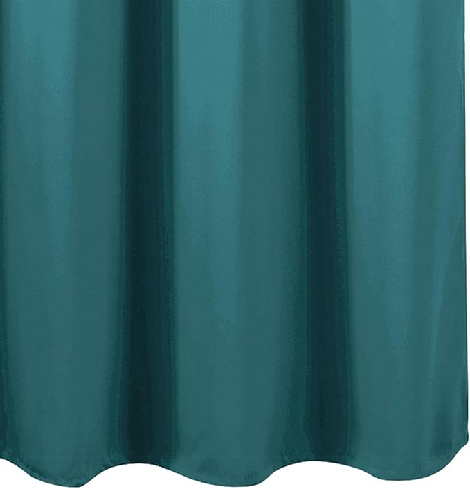 LEMOMO Blackout Curtains 52 x 90 Inch Long Sea Teal Curtains Set of 2 Panels Room Darkening Curtains for Bedroom and Living Room