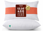 Utopia Bedding 12x12 Pillow Inserts, White Throw Pillows for Couch, 2 Pack