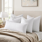 MIULEE 20x20 Pillow Inserts, Set of 4 Feather Down Throw Pillows