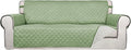 PureFit Reversible Quilted Sofa Cover Dog Couch Covers for Sofa, 66 in