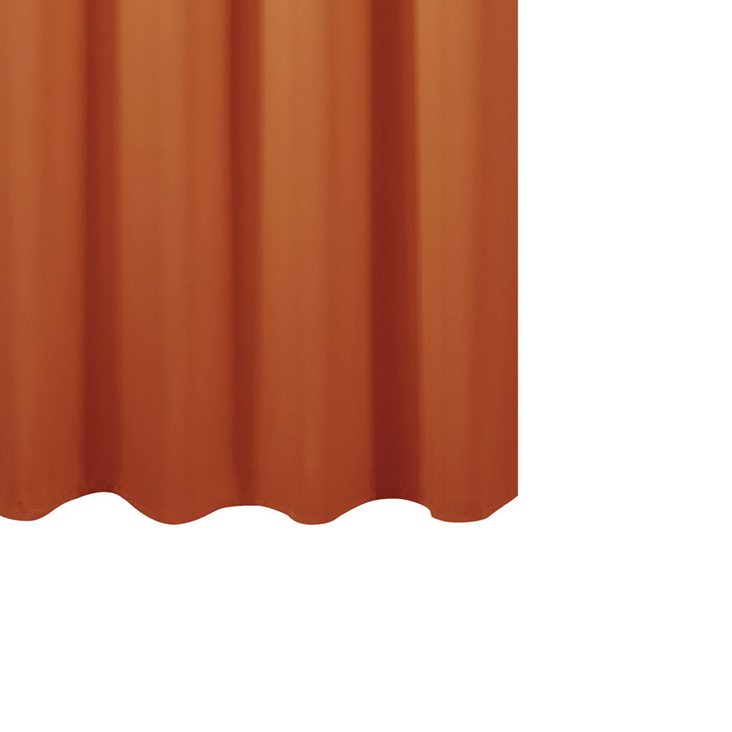 LEMOMO Blackout Curtains 52 x 95 inch/Orange Curtains Set of 2 Panels/Thermal Insulated Room Darkening Bedroom Curtains