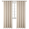 BGment Champagne Room Darkening Curtains 84 Inch for Living Room - 2 Panels
