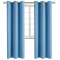 BGment Emerald Green Blackout Curtains for Bedroom 72 Inch Long - 2 Panels