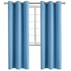 BGment Emerald Green Blackout Curtains for Bedroom 72 Inch Long - 2 Panels