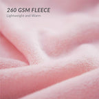 Bedsure GentleSoft Fleece Blankets Queen Size Pink - Valentines Blanket Soft Lightweight Plush Fuzzy Cozy Luxury Throw Microfiber 90x90 inches