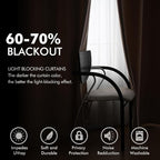 MIULEE Velvet Curtains Blush Beige Elegant Grommet Thermal Insulated Soundproof Room Darkening Curtains/Drapes for Classical Living Room Bedroom Decor 52 x 84 Inch Set of 2