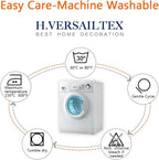 H.VERSAILTEX Super Stretch Stylish Cushions Covers/Furniture Cover Spandex Jacquard Small Checked Pattern Super Soft Slipcover Washable Individual