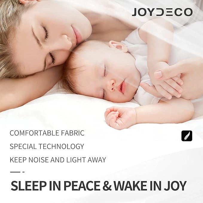 Joydeco Blackout Curtains 84 inches Long 2 Panels Set, Thermal Insulated Long Curtains & Drapes 2 Burg, Room Darkening Grommet Drapes for Bedroom Living Room Windows (W52 x L84 Inch, Red)