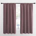 NICETOWN Blackout Curtains for Living Room, Darkening Window Curtain Panels, Easy-Care Solid Thermal Insulated Draperies/Drapes for Daughter Room (Dry Rose, 2 Panels, 42 by 63)