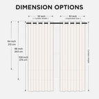 Joydeco Blackout Curtains for Bedroom,Black Out Curtains 84 Inch Long, Black Drapes with Grommets, Noise Reducing Energy Saving Thermal Insulated & Wrinkle-Free Drapes for Living Room, 2 Panels