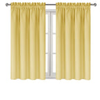 DWCN Blackout Curtains for Bedroom Living Room 42 x 54 Inch Long 2 Panels