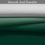 SimpleHome Ombre Room Darkening Curtains for Bedroom, Gradient Dark Green to Grey White Light Blocking Thermal Insulated Grommet Window Curtain/Drapes for Living Room,2 Panels, 52x84 inches Length