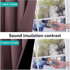 NICETOWN Dry Rose 100% Blackout Lined Curtains, 2 Thick Layers Completely Blackout Window Treatment Thermal Insulated Drapes for Kitchen/Bedroom (1 Pair, 62 inches Width x 63 inches Length Each Panel)