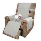 U-NICE HOME Reversible Recliner Chair Covers, Light Grey