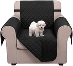 U-NICE HOME Reversible Oversized 28''Chair Covers, Black