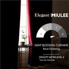 MIULEE Blackout Room Darkening Curtains Thermal Insulated Black Out Drapes Solid Window Treatment Grommet Light Blocking Curtain for Living Room Bedroom 2 Panels Set 52 x 84 inch Length Hot Pink