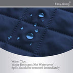Easy-Going Recliner Chair Slipcover Reversible Sofa Cover Water Resistant Couch Cover Furniture Protector with Elastic Straps for Pets Dog (Recliner, Navy/Ivory)