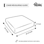 Easy-Going Stretch 1 Piece Chair Couch Cushion Cover for Sofa