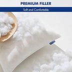 MIULEE Pillow Insert 20x26 Inch, Decorative Rectangle Throw Pillow Inserts, Premium Fluffy Pillow Forms Sham Stuffer for Sofa Couch Living Room