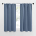 NICETOWN RV Blackout Curtains for Camper Windows, Short Blackout Curtains & Drapes, Thermal Insulated Blackout Curtain Panels for Kids Room, Play Room (Stone Blue, 29" Wide by 50" Long, 2 PCs)