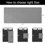 Ameritex Waterproof Dog Bed Cover Pet Blanket for Furniture Bed Couch Sofa Reversible