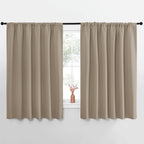 NICETOWN Blackout Curtains for Bedroom, Blackout Curtain Panels, Taupe, 1 Pair, 70 by 63-inch, Window Treatment Energy Saving Thermal Insulated Solid Rod Pocket Blackout Drapes/Draperies