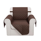 Luxshare Home Reversible Recliner Chair Covers, 23" Chair, Chocolate