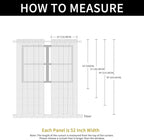 SpaceDresser Check Sheer Curtains 72 Inches Long for Living Room, Rod Pocket Plaid Semi Sheer Drapes for Kitchen Bedroom（White, 52W x 72L）