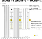 MIULEE Yellow Blackout Curtains for Bedroom Living Room 72 Inches Long 2 Panels, Thermal Insulated Room Darkening Drapes Solid Grommet Noise Reduction Light Blocking Window Treatments 40x72 inch