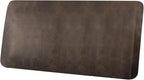 Leather Look Couch Cushion Covers Sofa Seat Slipcovers Sets Couches Furniture Protector for Sectional Armchair Loveseat Pets Kids Stretch Spandex Fabric (1 Cushion Loveseat, Brown)