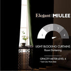 MIULEE 90" Long Blackout Room Darkening Curtains Thermal Insulated Drapes Solid Window Treatment Set Grommet Top Light Blocking Curtain for Living Room/Bedroom 2 Panels Olive Green