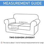 hyha Waterproof Couch Cushion Covers for Pets, Non Slip Sofa Seat Cover
