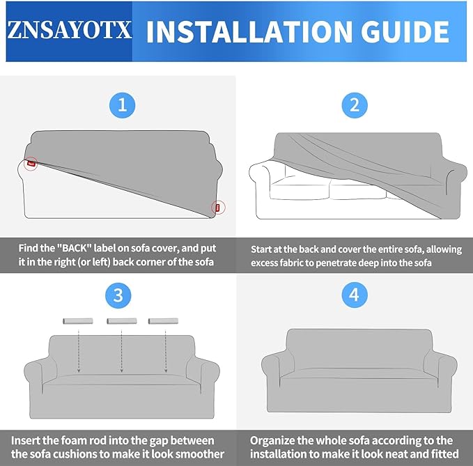 ZNSAYOTX 1 Piece Jacquard Chair Slipcovers for Living Room High Stretch Chair Covers with Arms Anti Slip Pets Friendly Couch Sofa Armchair Cover Furniture Protector (Small,New Pattern Rose)