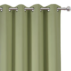 LEMOMO Sage Green Thermal Blackout Curtains/52 x 72 Inch/Set of 2 Panels Room Darkening Curtains for Bedroom