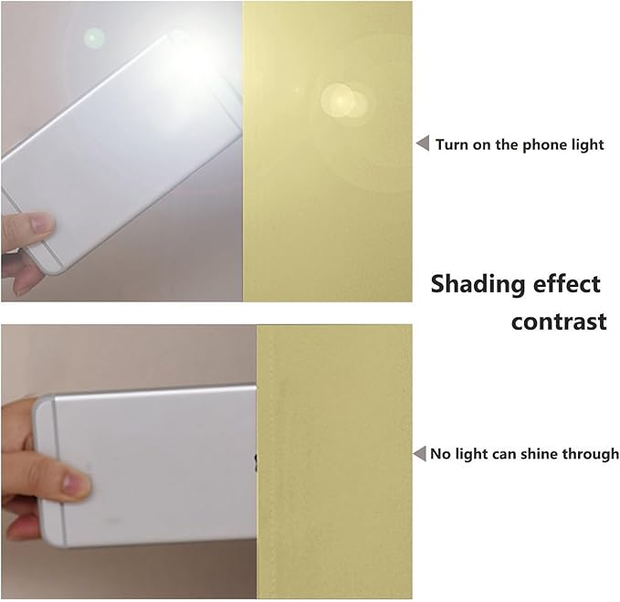 NICETOWN 100% Blackout Blinds, Set of 2, 46 inches x 45 inches, Laundry Room Decor Window Treatment Curtains for Large Patio Sliding Door, Thermal Insulated Paler Yellow Curtains for Bedroom