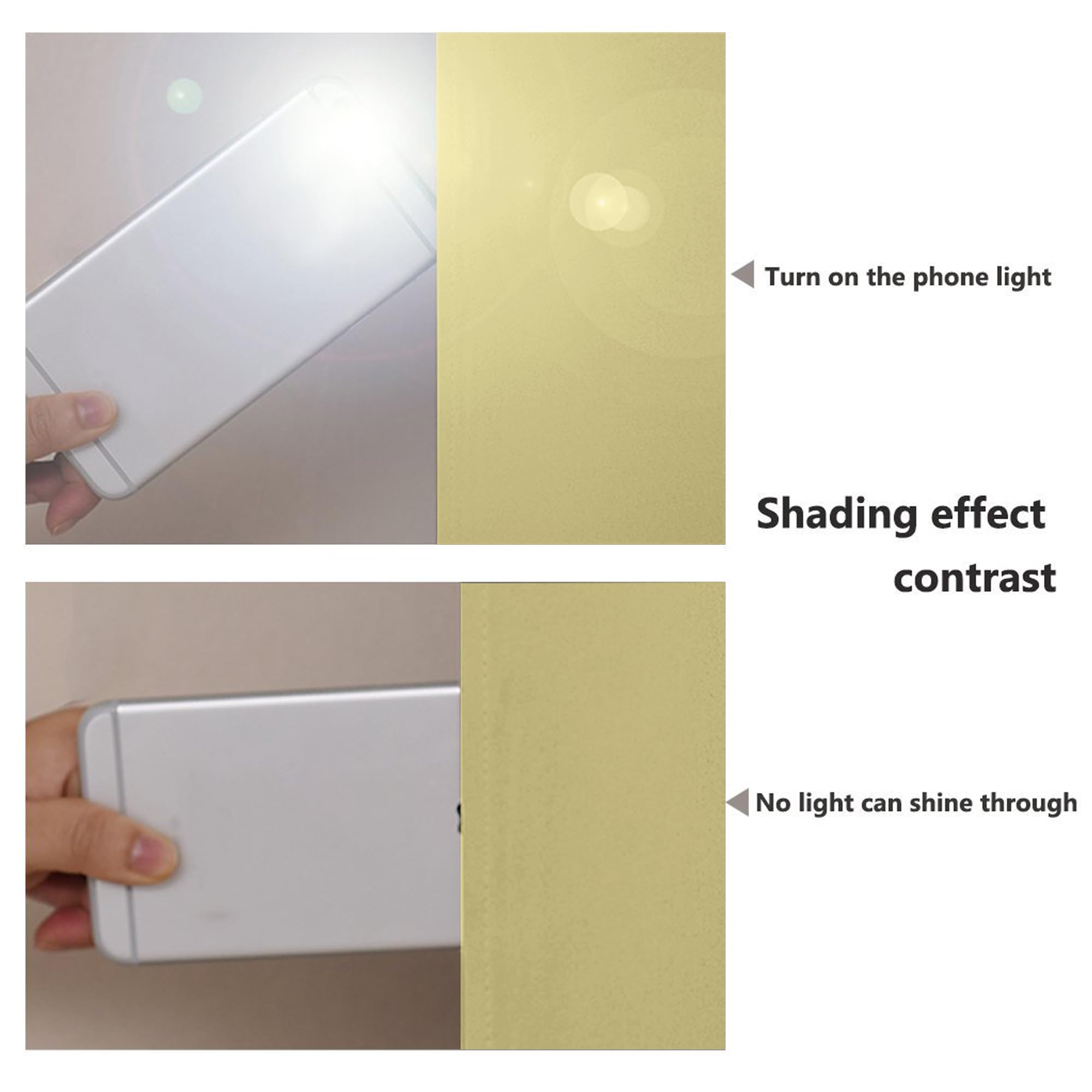 NICETOWN Total Shade Curtains and Draperies, Heavy-Duty Full Light Shading Drapes with Black Liner Backing for Villa/Hall/Dorm Window（Paler Yellow, Package of 2 Panels, 55 inches Wide x 96 inches Long