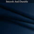 SimpleHome Ombre Room Darkening Curtains for Bedroom, Gradient Blue to Grey White Light Blocking Thermal Insulated Grommet Window Curtain/Drapes for Living Room,2 Panels, 42x84 inches Length