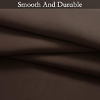 SimpleHome Ombre Room Darkening Curtains for Bedroom, Light Blocking Gradient Grey White to Brown Thermal Insulated Grommet Window Curtains/Drapes for Living Room,2 Panels, 52x84 inches Length