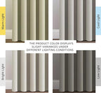 H.VERSAILTEX Blackout Patio Curtains 100 x 84 Inches for Sliding Door Extral Wide Blackout Curtain Panels Thermal Insulated Room Divider - Grommet Top, 7' Tall by 8.5' Wide - Ivory/Cream
