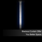LEMOMO Blackout Curtains 52 x 72 inch/Royal Blue Curtains Set of 2 Panels/Thermal Insulated Room Darkening Bedroom Curtains