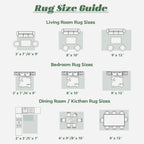 VECARF Area Rug 9x12 Washable Rug, Vintage Boho Medallion Rugs Non-Slip Soft Low Pile Large Distressed Rug Indoor Retro Carpet for Living Room Bedroom Dining Room Home Office (SageGreen, 9'x12')