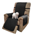 U-NICE HOME Reversible 23''Recliner Small Chair Cover, Black