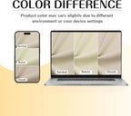 ChrisDowa Small Window Curtains 50 inches Long for Bedroom - Grommet Short Thermal Insulated Room Darkening Curtains for Kitchen (2 Panels, Beige, 29 x 50 Inch)