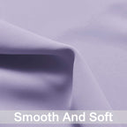 Yakamok Blackout Curtains 38x45 inch Lilac Thermal Drapes-Bedroom