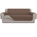 Easy-Going Reversible Couch Cover for 3 Cushion Sofa, Large Brown/Beige