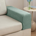 Soothing Home Sofa Covers, Sofa Hero Covers, Wear-Resistant Universal Couch Covers Washable Stretch Sectional Couch Cushion Covers (Light Green,Arm Rest Covers 2pcs)