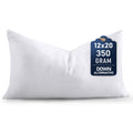 Utopia Bedding Throw Pillows, 12x20 Pillow Inserts, Pack of 1, White